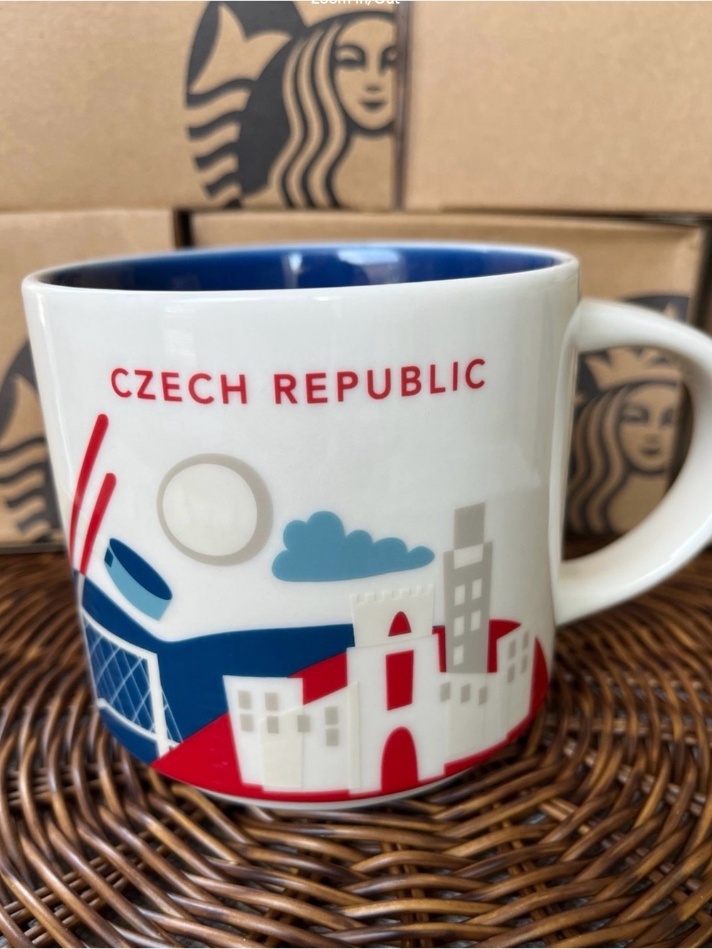 Starbucks You Are Here Mug CZECH REPUBLIC 🇨🇿